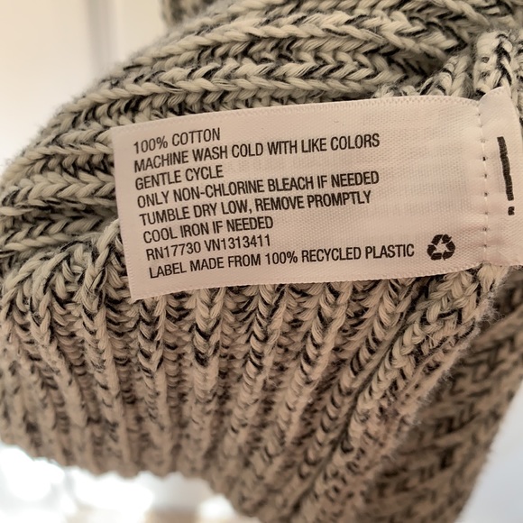 Xhilaration Salt and Pepper Knit Sweater Dress - Picture 7 of 7